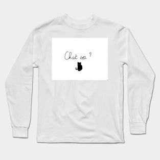 Cat is going? Long Sleeve T-Shirt